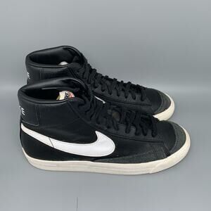 Nike Blazer Mid ‘77 Black Sail‎ Shoes BQ6806-002 Men’s Sz 8